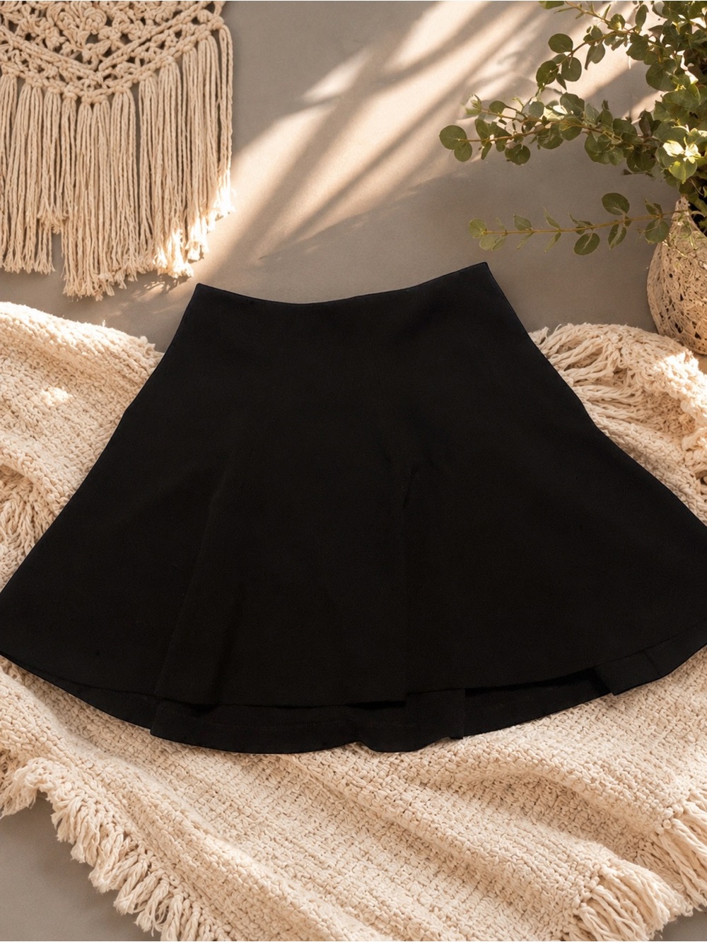 Old Navy Black Circle Skirt